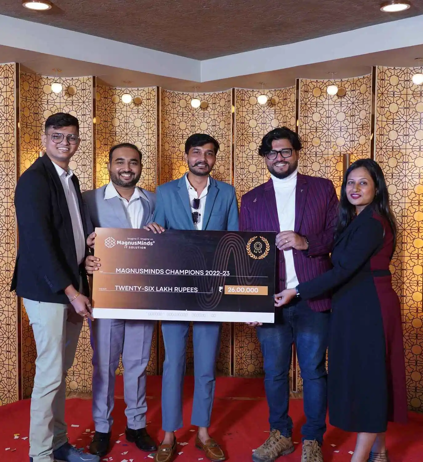 MagnusMinds Company give a best performance rewards to employees